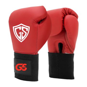 GS Sports Premium Leather Boxing Gloves - Professional Training Gear
